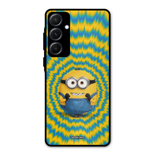 Vibrant Minion Samsung Galaxy A55 5G Mobile Back Cover - Cute PrintShield Case