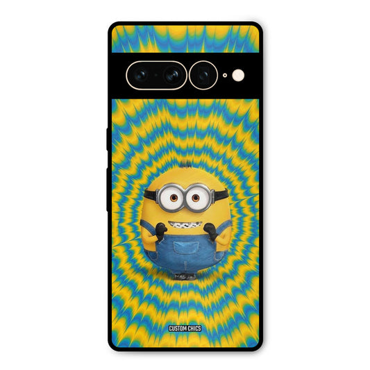 Vibrant Minion Google Pixel 7 Pro Mobile Back Cover - Cute PrintShield Case