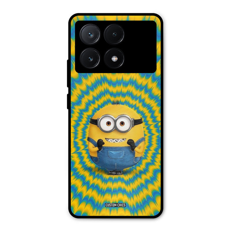 Vibrant Minion Poco X6 Pro Mobile Back Cover - Cute PrintShield Case