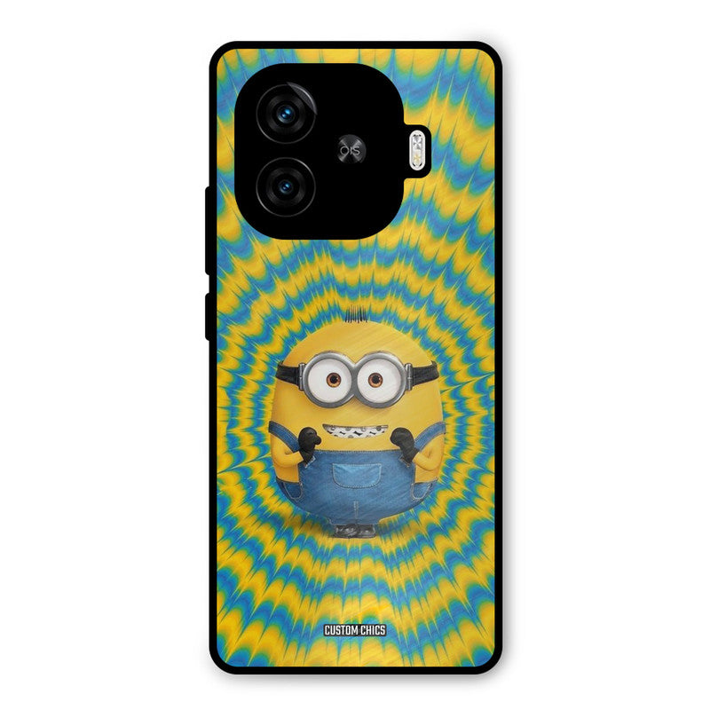 Vibrant Minion iQoo Z9 Turbo Mobile Back Cover - Cute PrintShield Case
