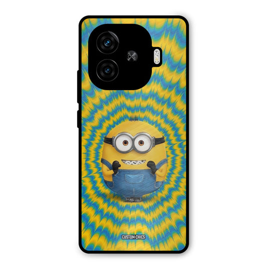 Vibrant Minion iQoo Z9 Turbo Mobile Back Cover - Cute PrintShield Case