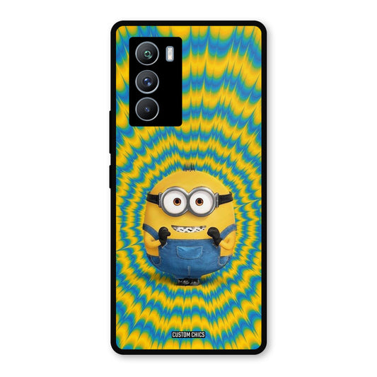 Vibrant Minion iQOO 9SE Mobile Back Cover - Cute PrintShield Case