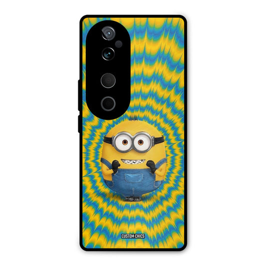 Vibrant Minion Vivo V40 Mobile Back Cover - Cute PrintShield Case