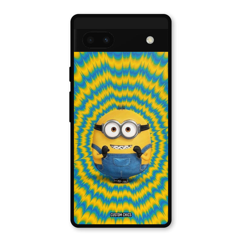Vibrant Minion Google Pixel 6a Mobile Back Cover - Cute PrintShield Case