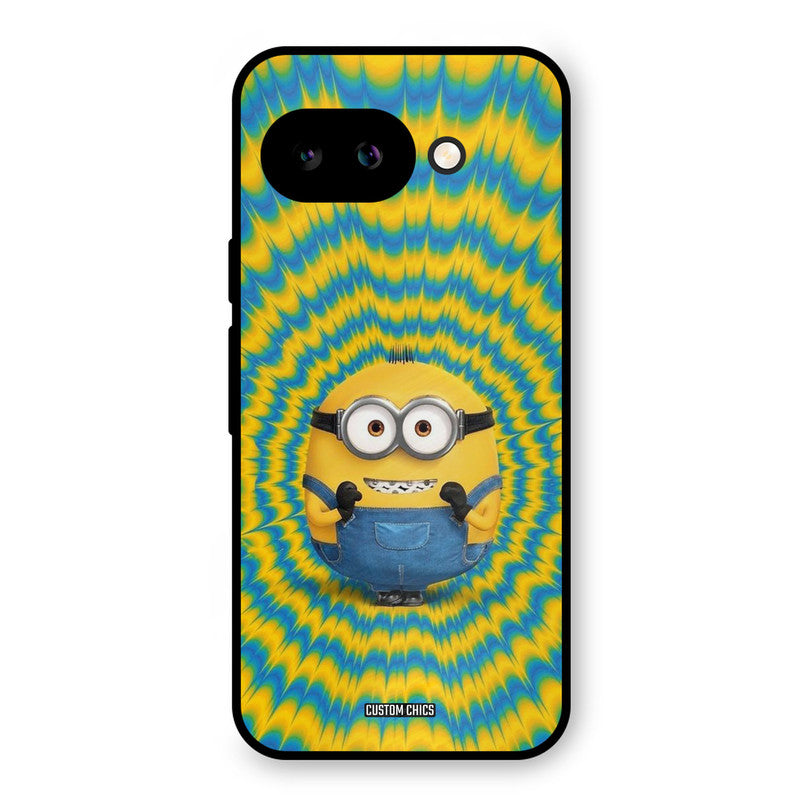 Vibrant Minion Google Pixel 9A Mobile Back Cover - Cute PrintShield Case