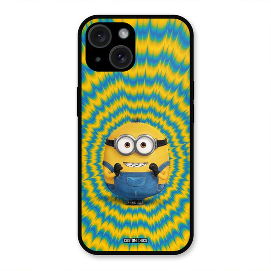 Vibrant Minion iPhone 15 Plus Mobile Back Cover - Cute PrintShield Case