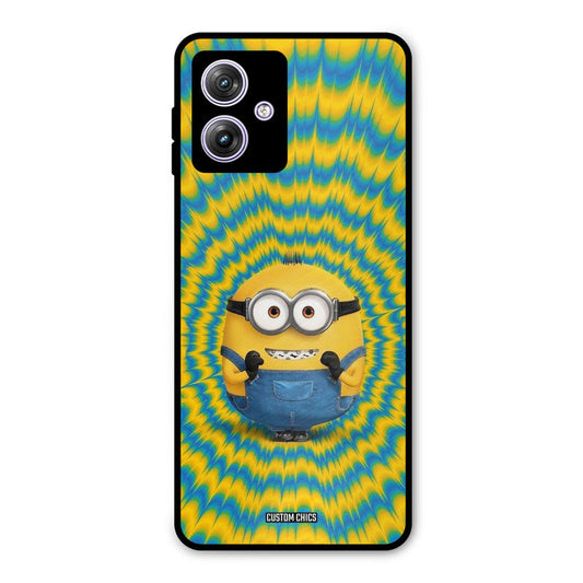 Vibrant Minion Moto G54 Mobile Back Cover - Cute PrintShield Case