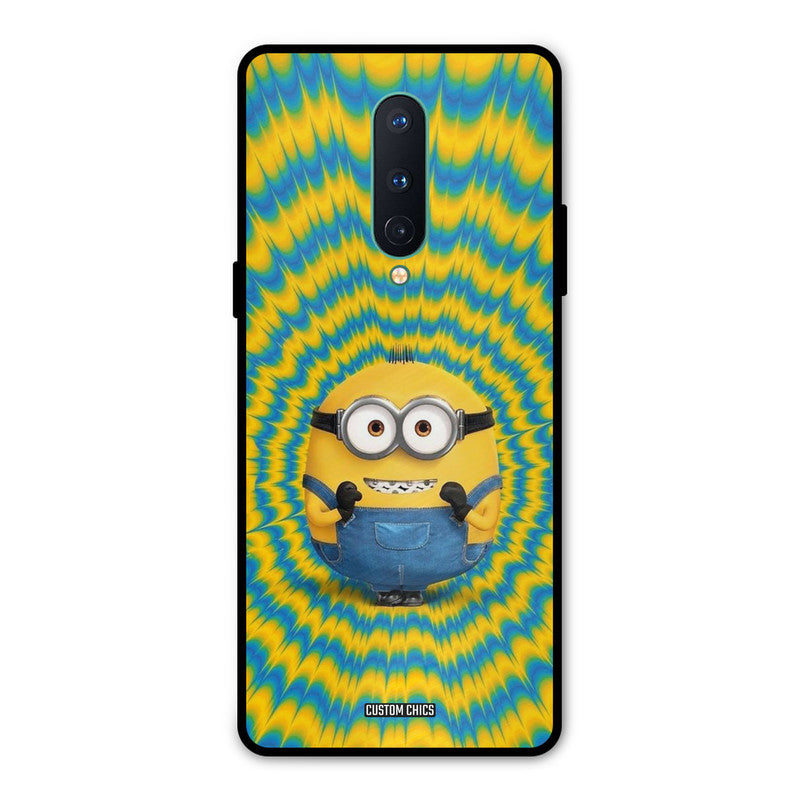Vibrant Minion Oneplus 8 Mobile Back Cover - Cute PrintShield Case