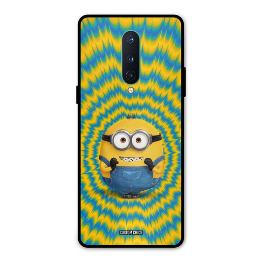 Vibrant Minion Oneplus 8 Mobile Back Cover - Cute PrintShield Case