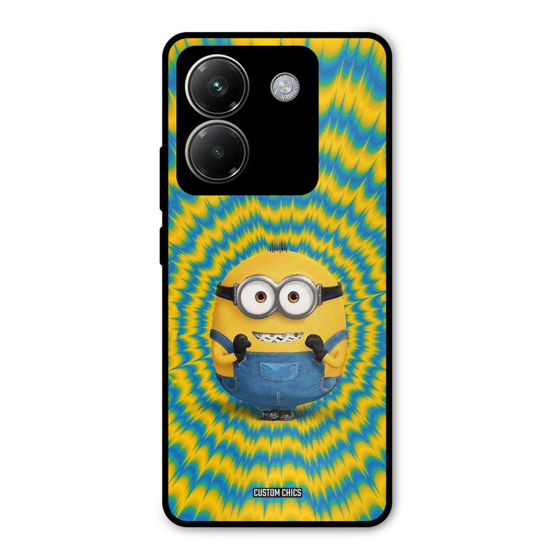 Vibrant Minion Poco M7 Pro Mobile Back Cover - Cute PrintShield Case