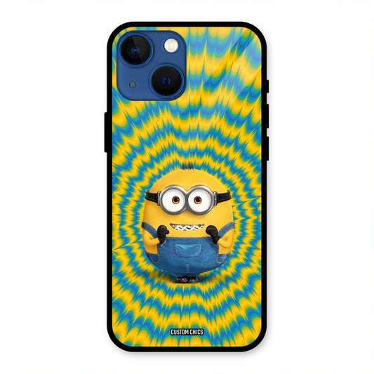 Vibrant Minion iPhone 13 Mini Mobile Back Cover - Cute PrintShield Case