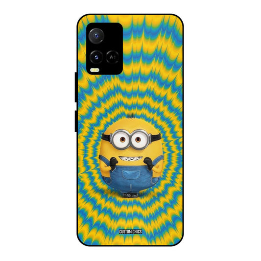 Vibrant Minion Vivo Y33s Mobile Back Cover - Cute PrintShield Case