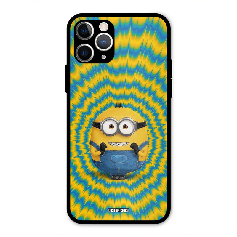 Vibrant Minion iPhone 11 Pro Max Mobile Back Cover - Cute PrintShield Case