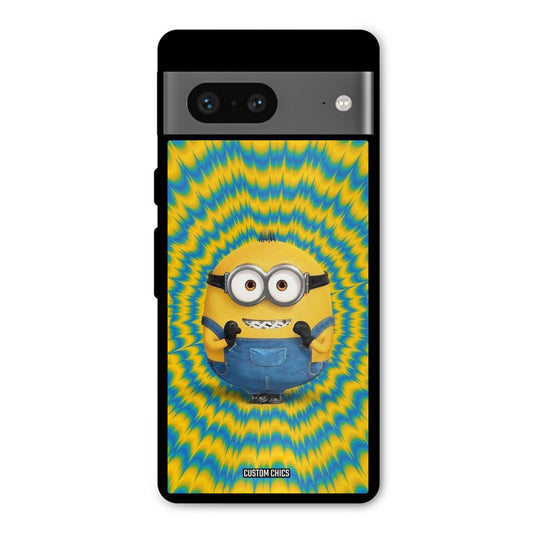 Vibrant Minion Google Pixel 7 Mobile Back Cover - Cute PrintShield Case