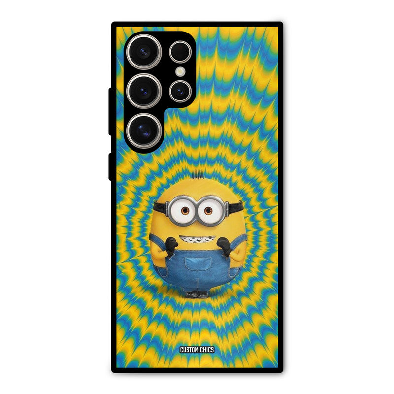 Vibrant Minion Samsung Galaxy S24 Ultra Mobile Back Cover - Cute PrintShield Case