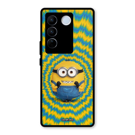 Vibrant Minion Vivo V27 Pro Mobile Back Cover - Cute PrintShield Case