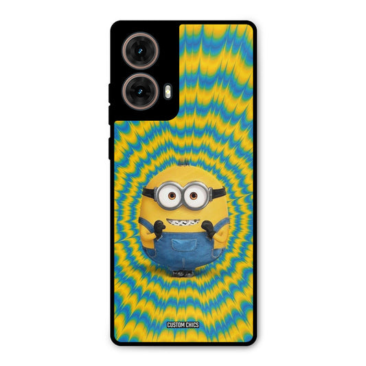 Vibrant Minion Moto G85 Mobile Back Cover - Cute PrintShield Case