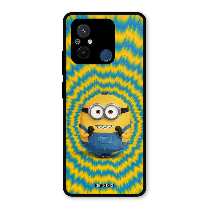 Vibrant Minion Redmi 12c Mobile Back Cover - Cute PrintShield Case