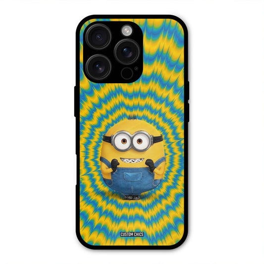 Vibrant Minion iPhone 16 Pro Max Mobile Back Cover - Cute PrintShield Case