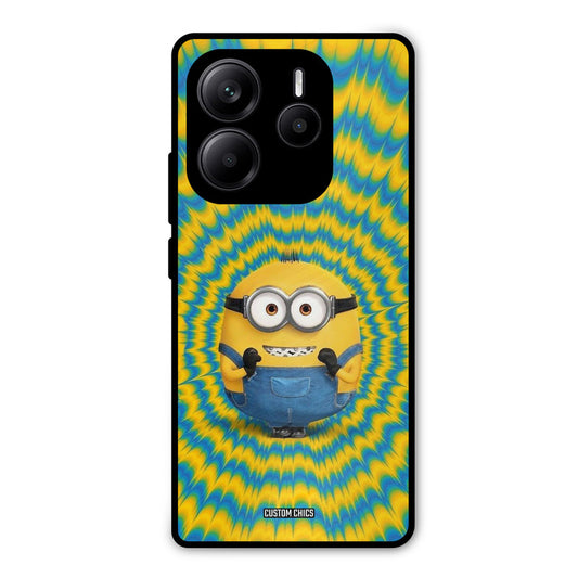 Vibrant Minion Redmi Note 14 Mobile Back Cover - Cute PrintShield Case