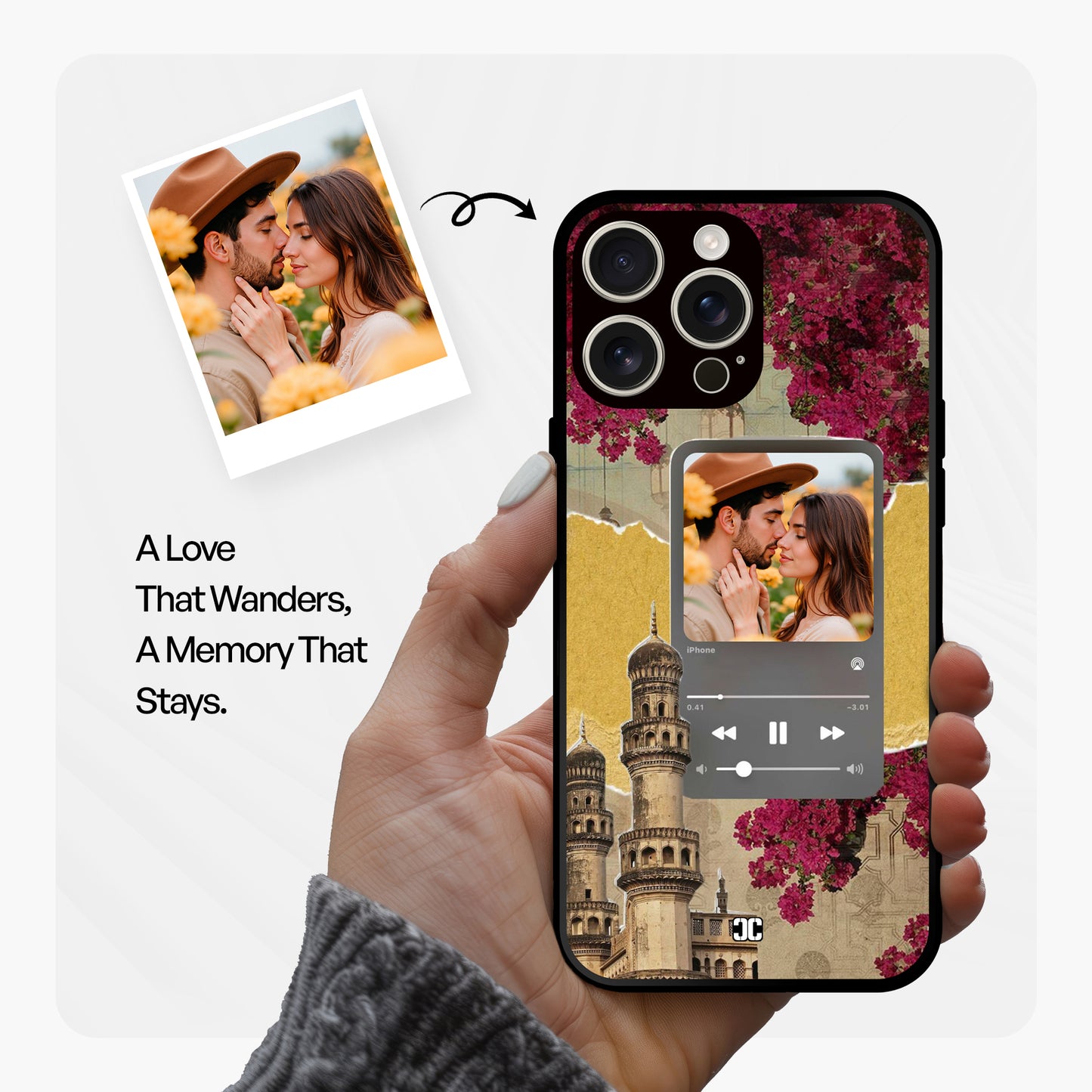 Vintage Floral Custom Case
