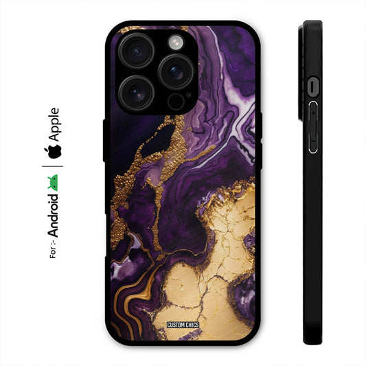 Viole Gold Case – Premium PrintShield Mobile Cover