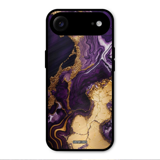 Viole Gold iPhone Air Mobile Back Cover - Aesthetic PrintShield Case