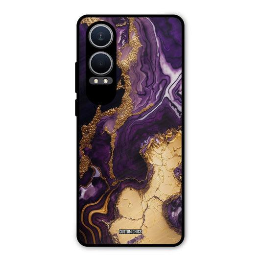 Viole Gold Oneplus Nord CE4 Lite Mobile Back Cover - Aesthetic PrintShield Case