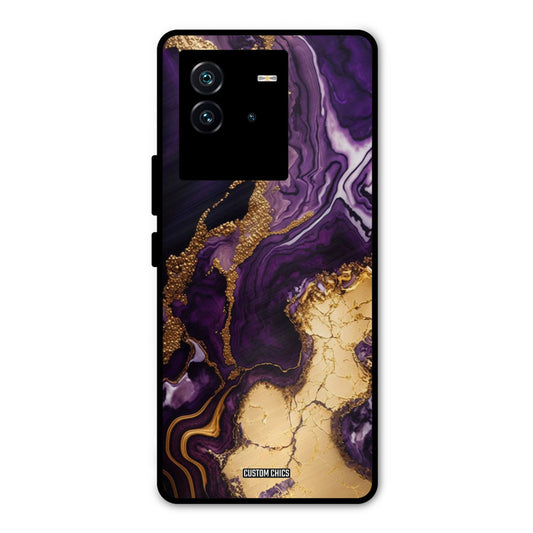 Viole Gold iQOO Neo 6 5G Mobile Back Cover - Aesthetic PrintShield Case