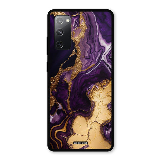 Viole Gold Samsung Galaxy S20 FE 5G Mobile Back Cover - Aesthetic PrintShield Case