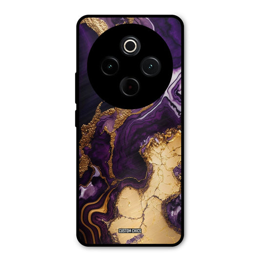 Viole Gold iQoo Z10 Mobile Back Cover - Aesthetic PrintShield Case