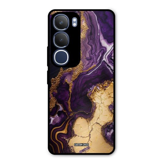 Viole Gold Vivo Y29 Mobile Back Cover - Aesthetic PrintShield Case