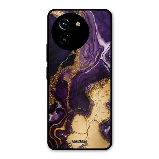 Viole Gold Vivo Y200i Mobile Back Cover - Aesthetic PrintShield Case