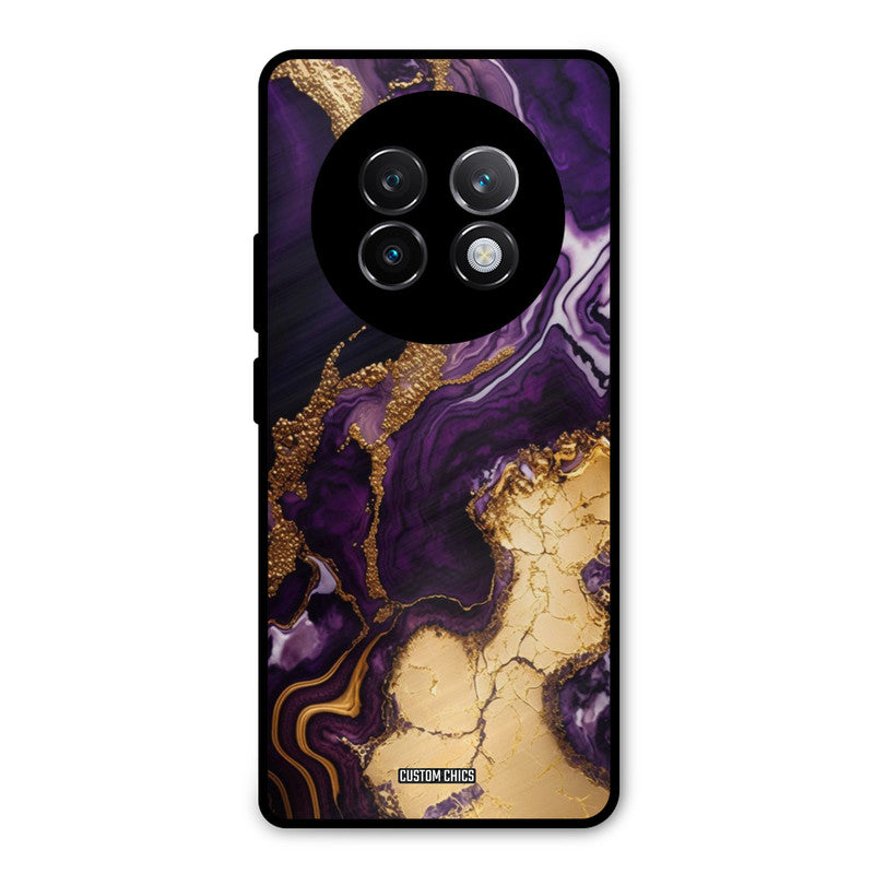 Viole Gold Realme 13 Plus Mobile Back Cover - Aesthetic PrintShield Case