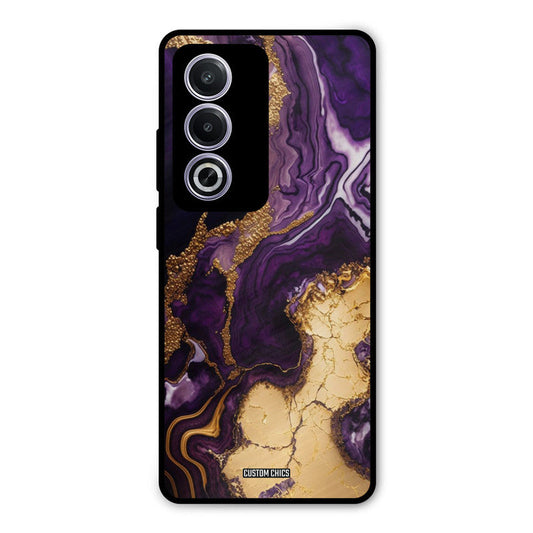 Viole Gold Oppo K12x Mobile Back Cover - Aesthetic PrintShield Case