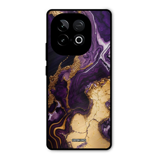 Viole Gold iQOO Neo 10 Mobile Back Cover - Aesthetic PrintShield Case