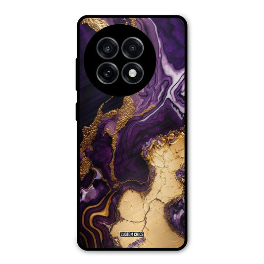 Viole Gold OnePlus 13R Mobile Back Cover - Aesthetic PrintShield Case