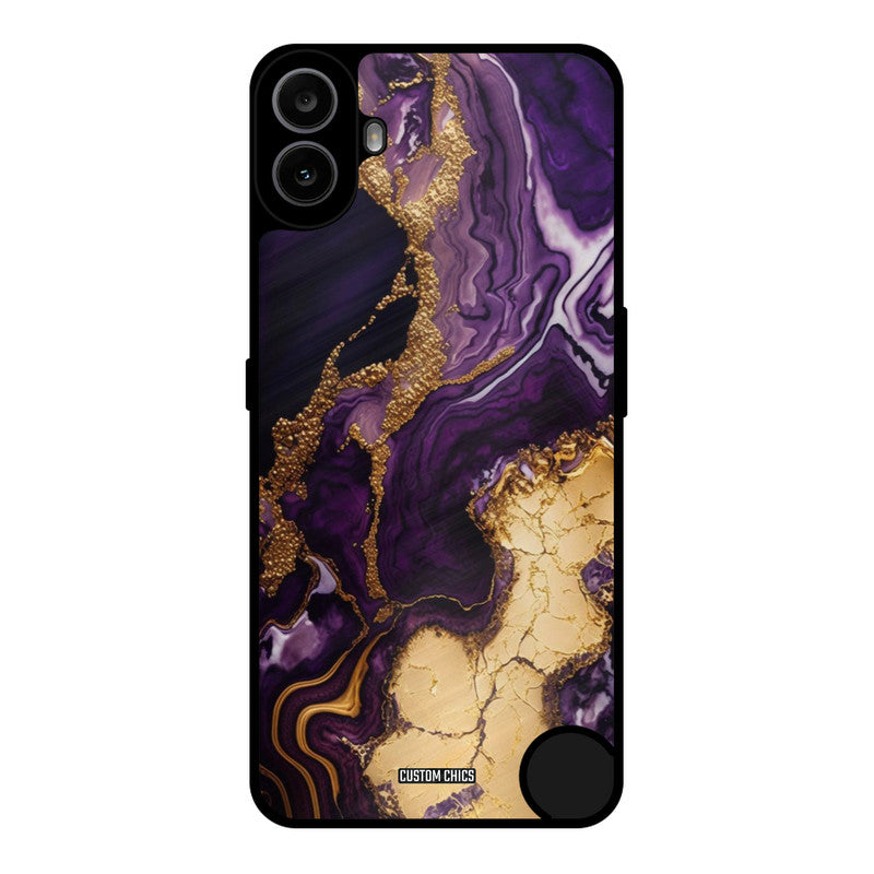 Viole Gold Nothing CMF Phone 1 Mobile Back Cover - Aesthetic PrintShield Case