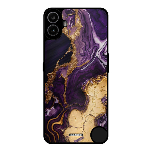 Viole Gold Nothing CMF Phone 1 Mobile Back Cover - Aesthetic PrintShield Case