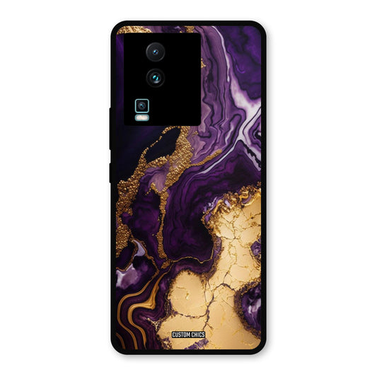 Viole Gold IQOO Neo 7 Pro Mobile Back Cover - Aesthetic PrintShield Case