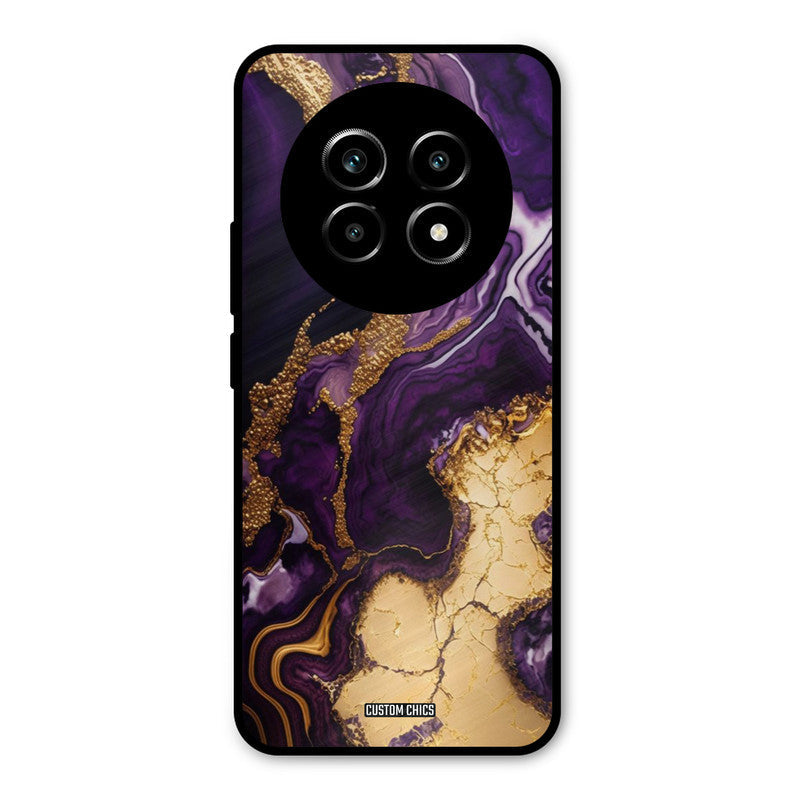 Viole Gold Realme 14 Pro lite Mobile Back Cover - Aesthetic PrintShield Case