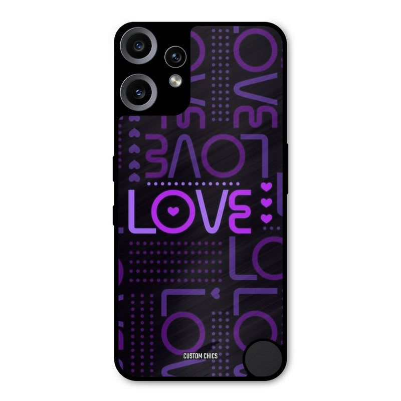 Violet Love Nothing CMF Phone 2 Pro Mobile Back Cover - Typography PrintShield Case