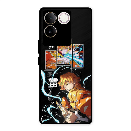 Aggressive Zenitsu Vivo T2 Pro Mobile Back Cover - Anime PrintShield Case