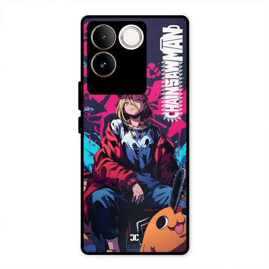 Puchita with Power Vivo T2 Pro Mobile Back Cover - Anime PrintShield Case