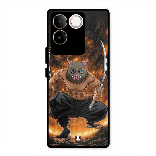 Inosuke Rage Vivo T2 Pro Mobile Back Cover - Anime PrintShield Case