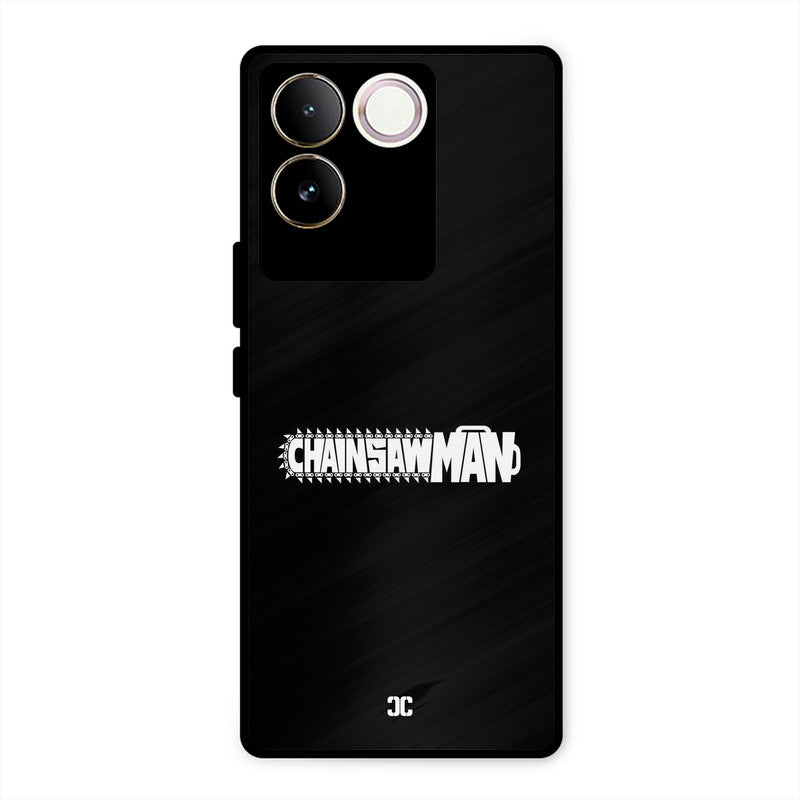 Chainsaw Logo Vivo T2 Pro Mobile Back Cover - Anime PrintShield Case