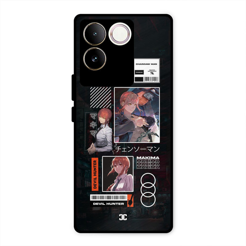 Devil Hunter Makima Vivo T2 Pro Mobile Back Cover - Anime PrintShield Case