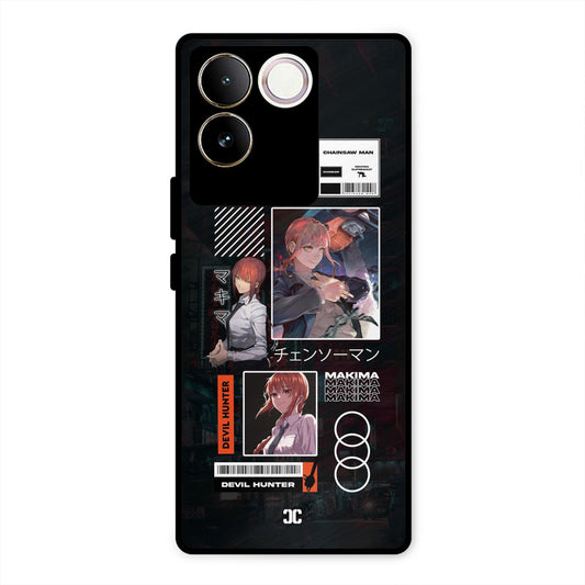 Devil Hunter Makima Vivo T2 Pro Mobile Back Cover - Anime PrintShield Case