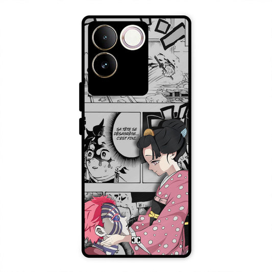 Akaza Love Vivo T2 Pro Mobile Back Cover - Anime PrintShield Case