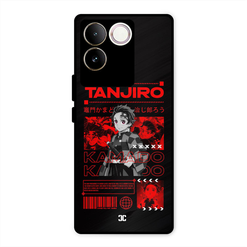 Tanjiro Kamado Vivo T2 Pro Mobile Back Cover - Anime PrintShield Case